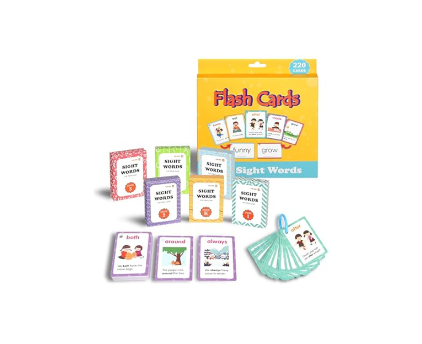 Montessori Sight Words Flash Cards