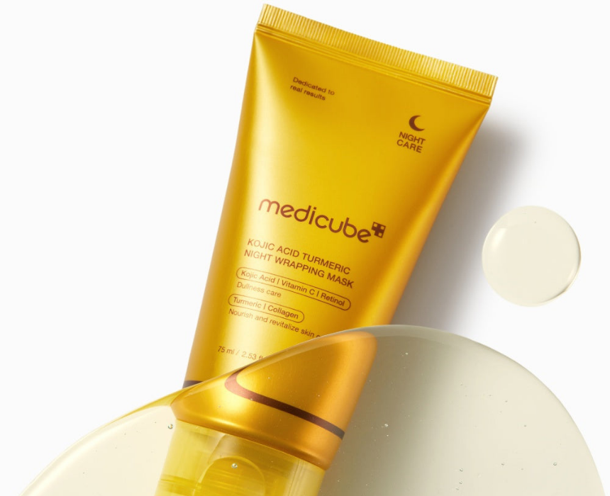 Medicube Kojic Acid Turmeric Night Wrapping Mask