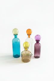 Multicolor Vase with colored cap