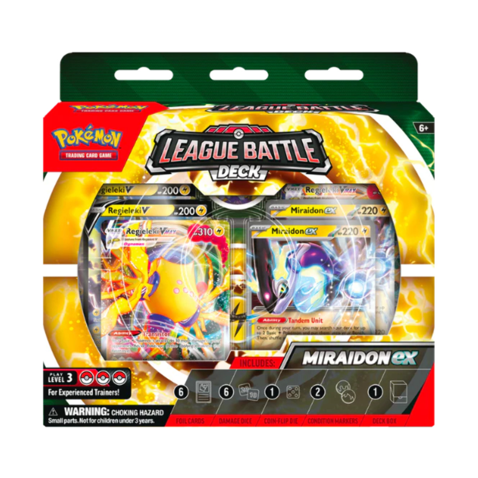 The Pokemon Company Pokemon TCG: Miraidon EX League Battle Deck Pack of 1 by The Pokemon Company