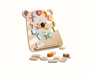 Classic World Bear Colors Clock