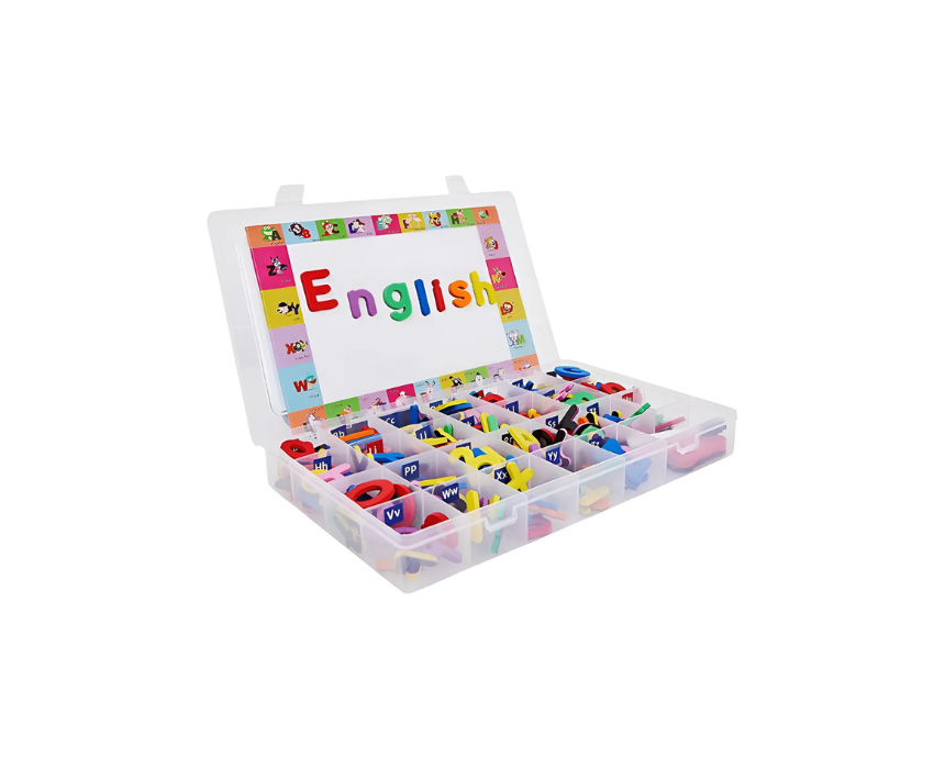 Magnetic Letters Set with Board and Storage Box