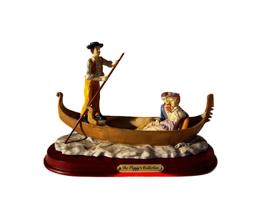 Love Cruise in Venice Gondola Sculpture