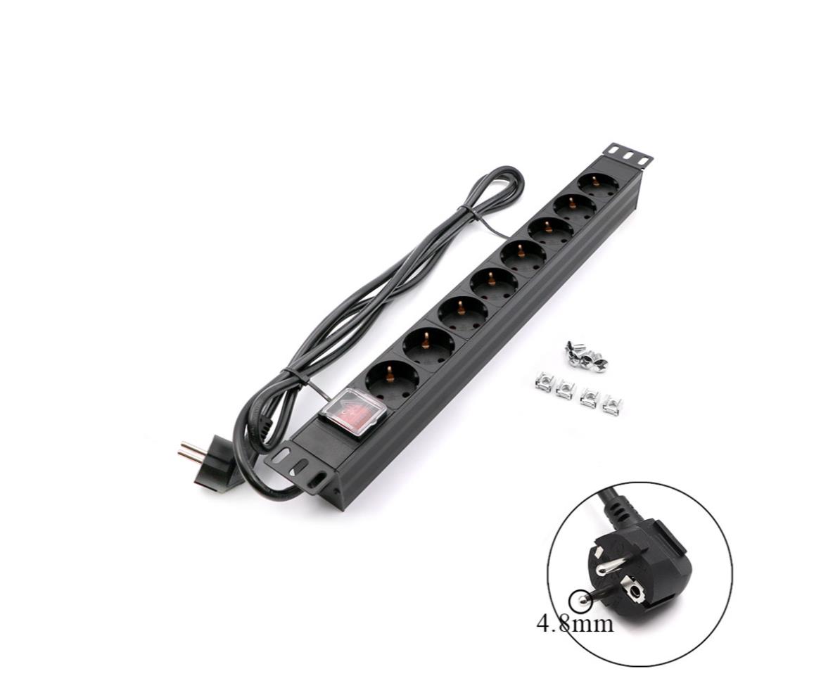 Network Cabinet PDU 8 Plug