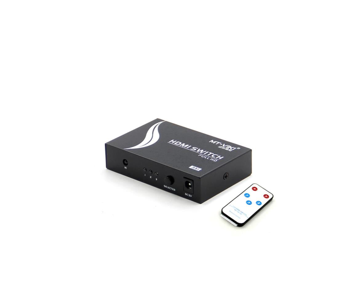 Audio Video Selector Switch 3x HDMI 4K