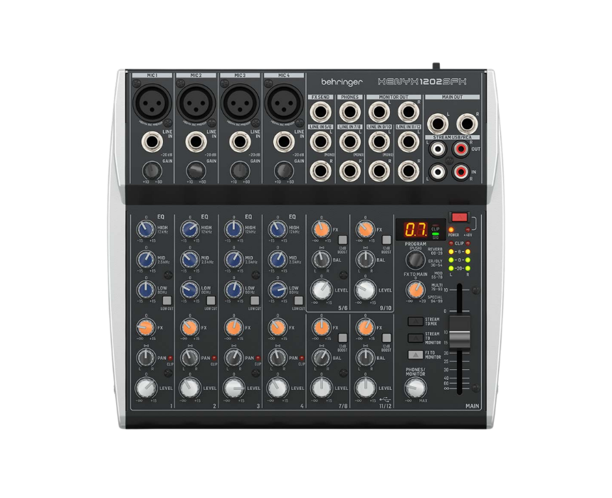 Behringer Xenyx 1202SFX Audio Mixer