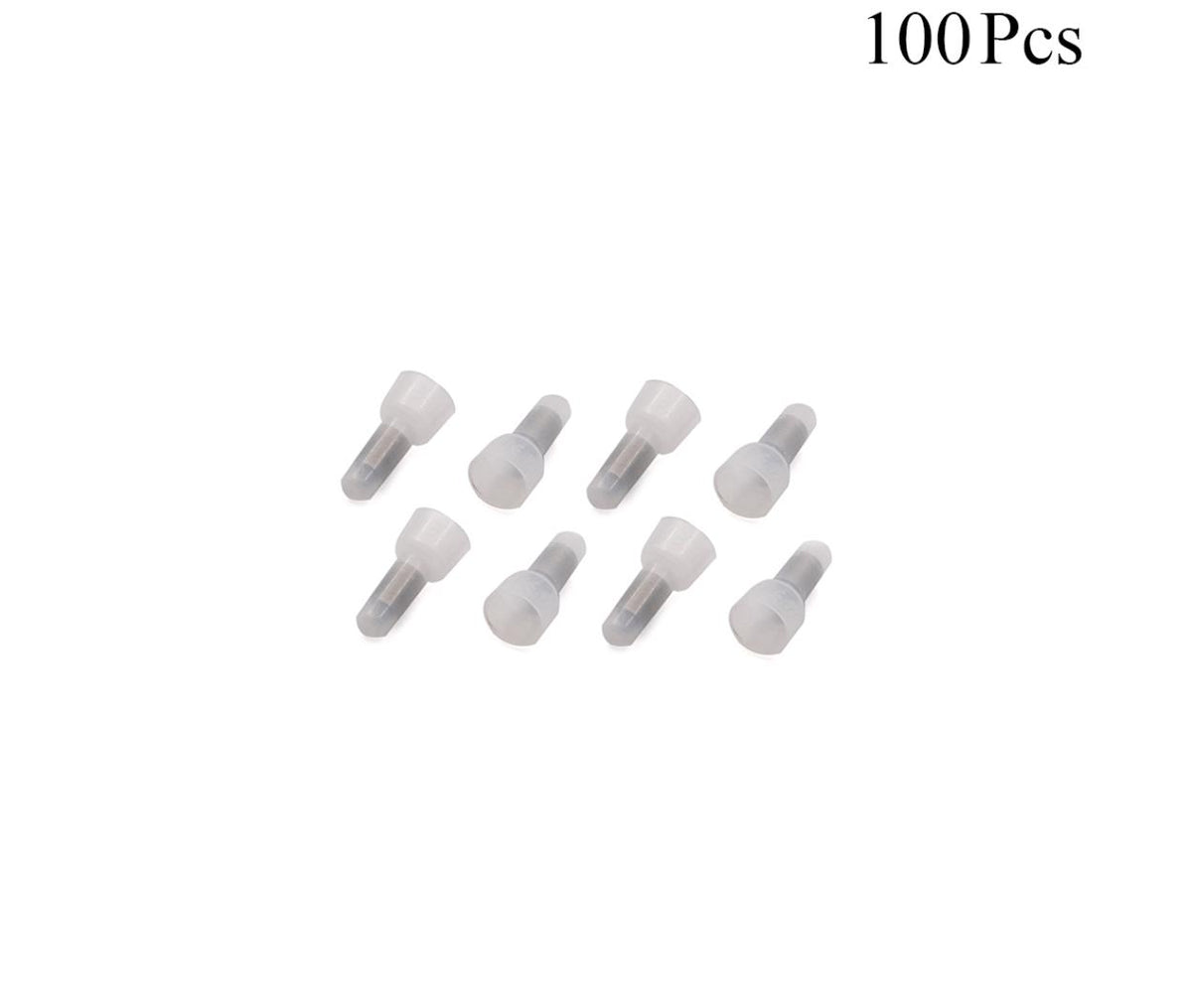 Closed End Wire Connector Set Electrical 2.5mm 100 Pcs