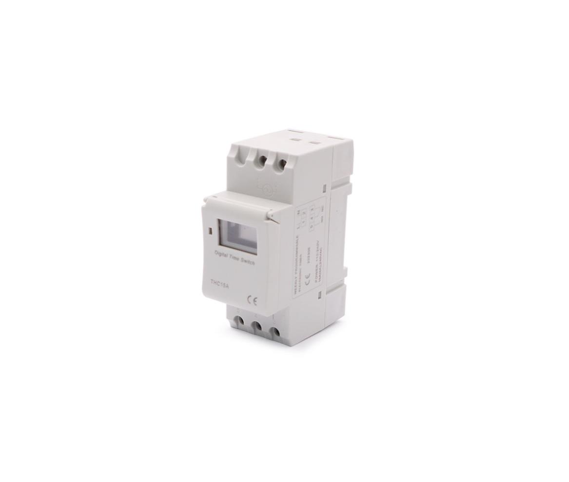 Timer Switch On Off Weekly Digital Din Rail 220V AC