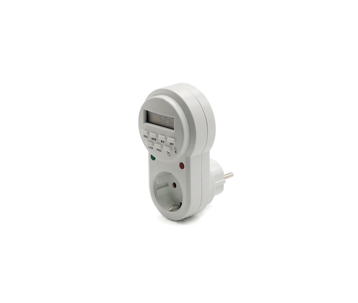 Timer Switch On Off Weekly Digital Plug-In 220V AC