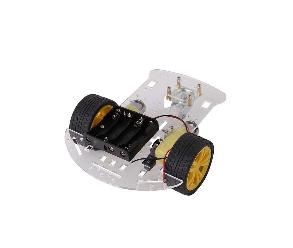 Robot Car Chassis - Plexy 2WD