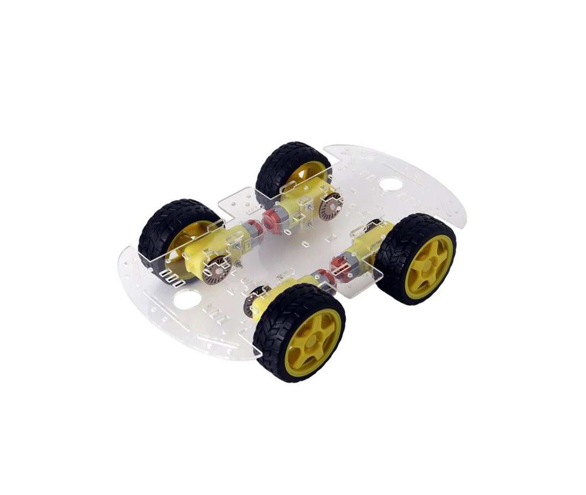 Robot Car Chassis - Plexy 4WD