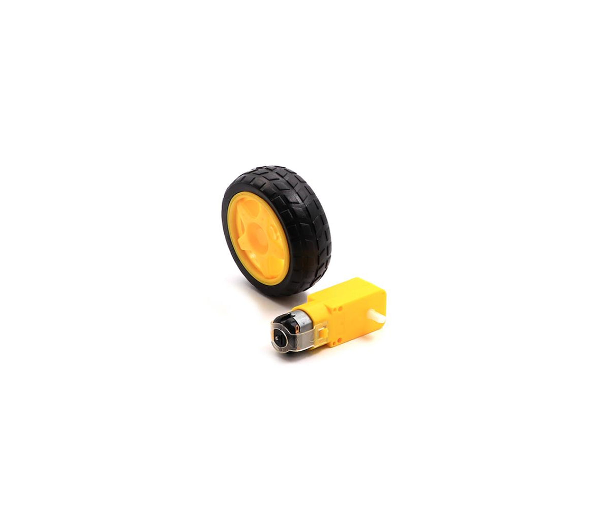 Geared Motor Set - Wheel 65mm