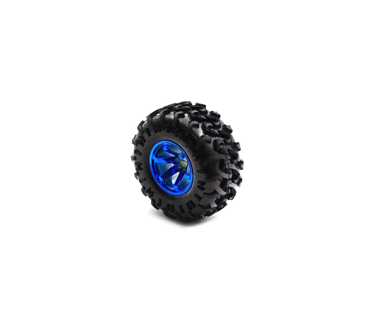 Wheels - 125mm - Silver Rim