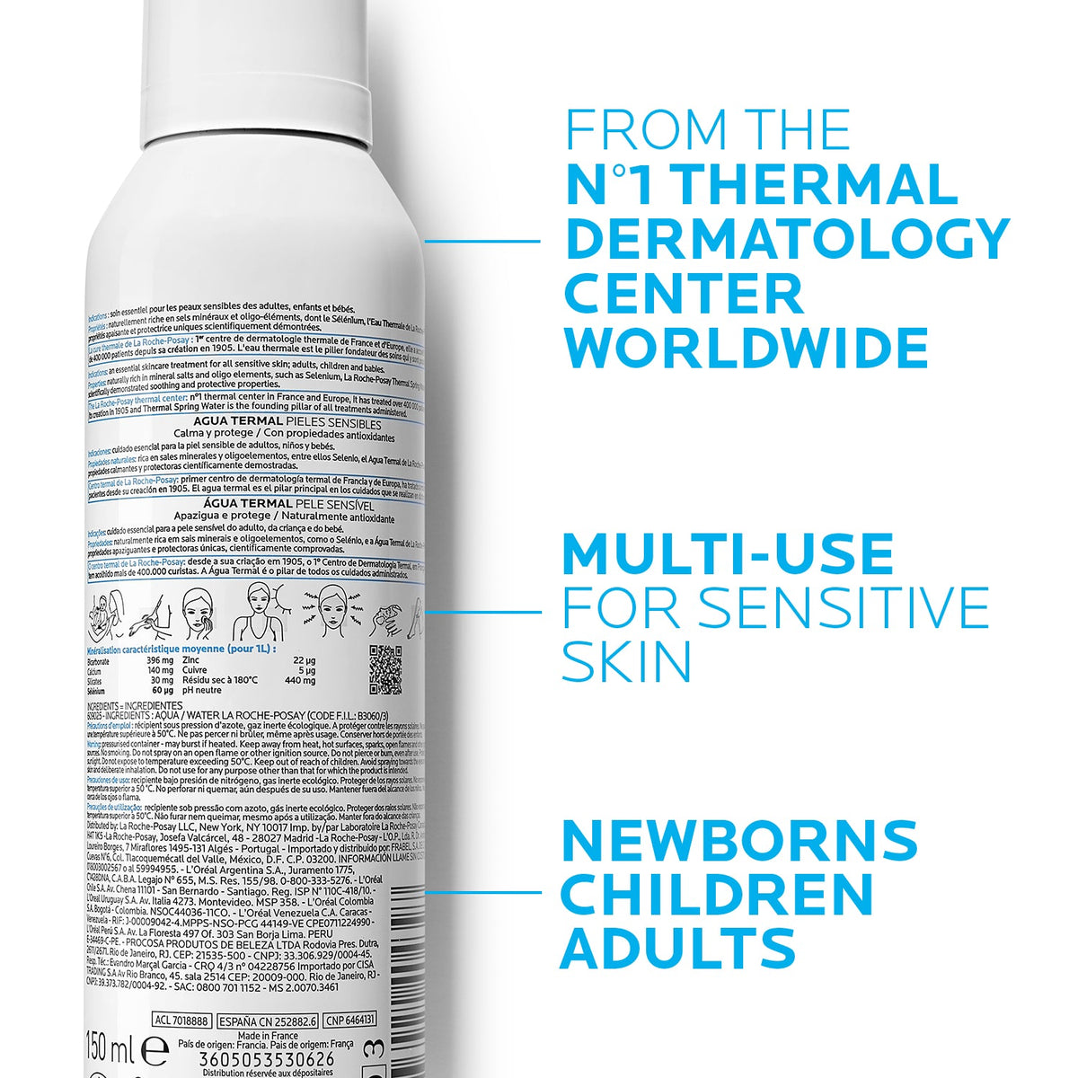 La Roche-Posay Thermal Spring Water Face Mist 150g