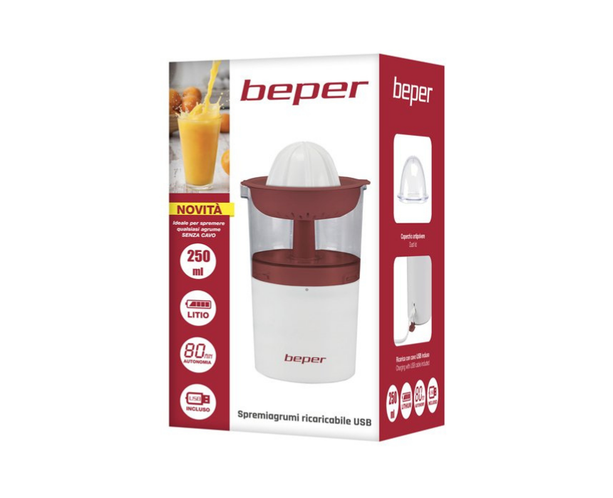 Beper USB Rechargeable Juicer