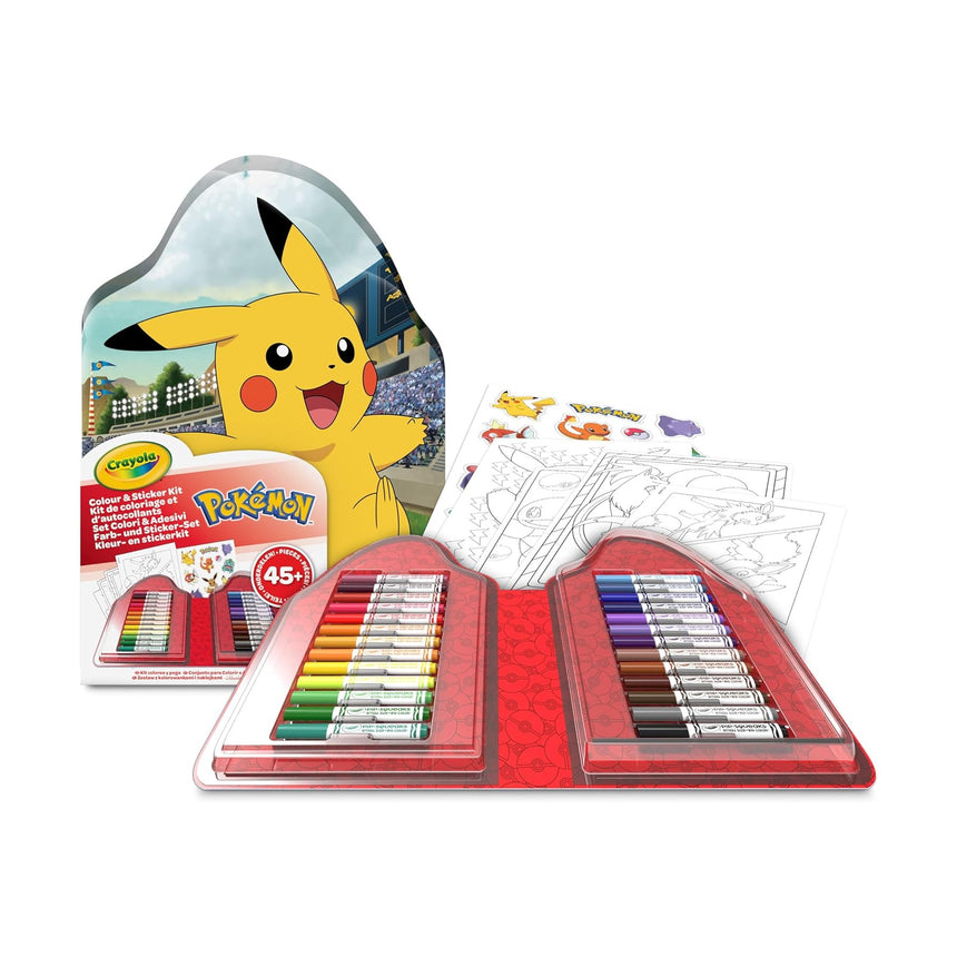 Crayola Pokémon Creative Kit with Stickers by Crayola
