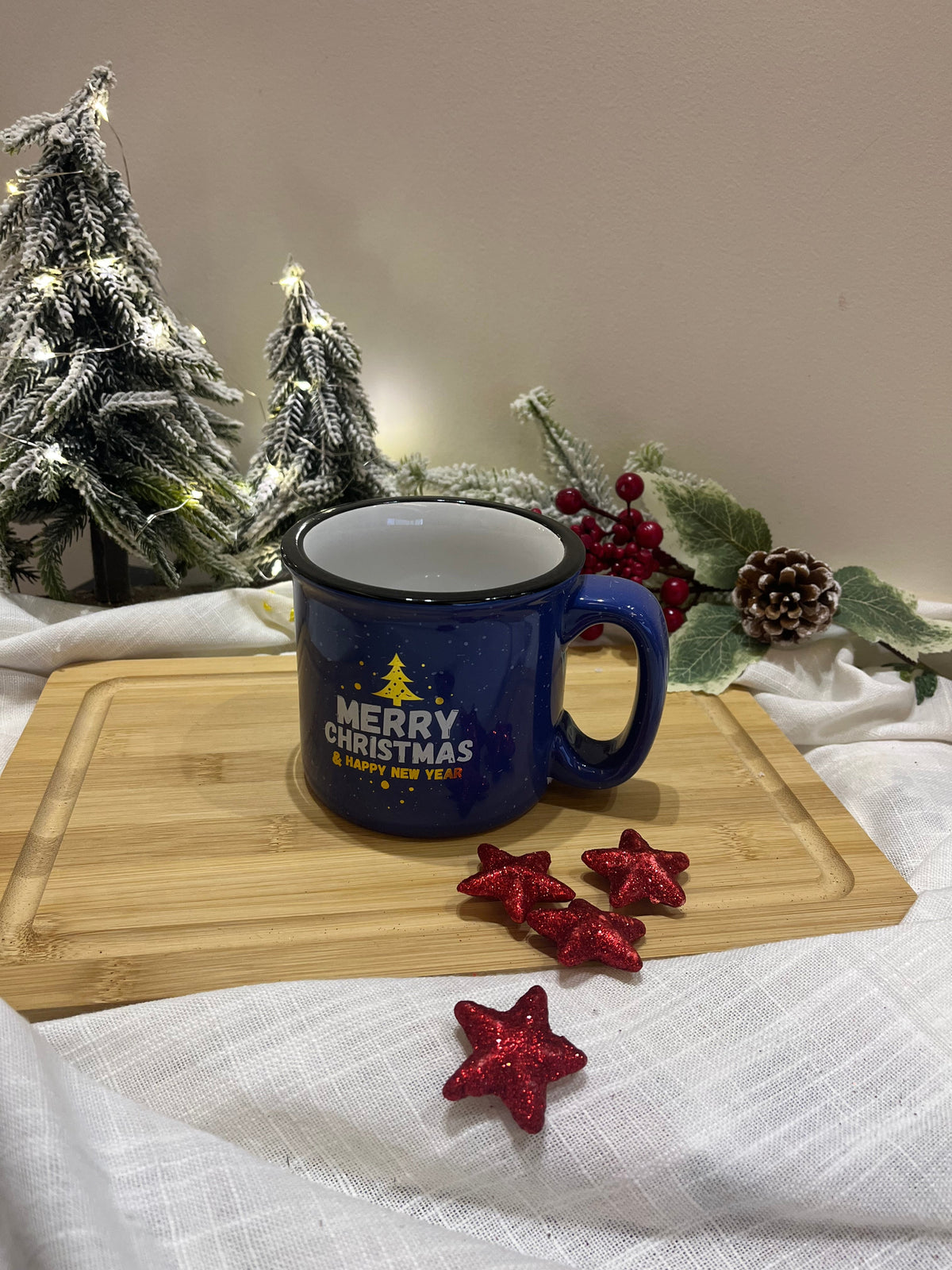 Christmas Mug Festive Durable Ceramic