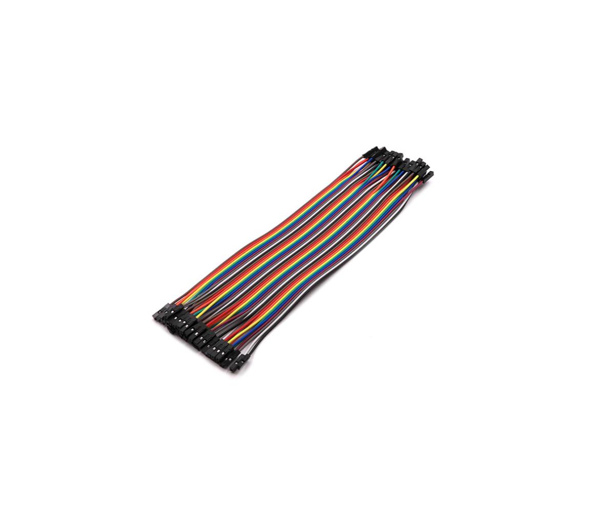 Jumper Wire Dupont Female to Female 200x2.54mm 40 Pcs