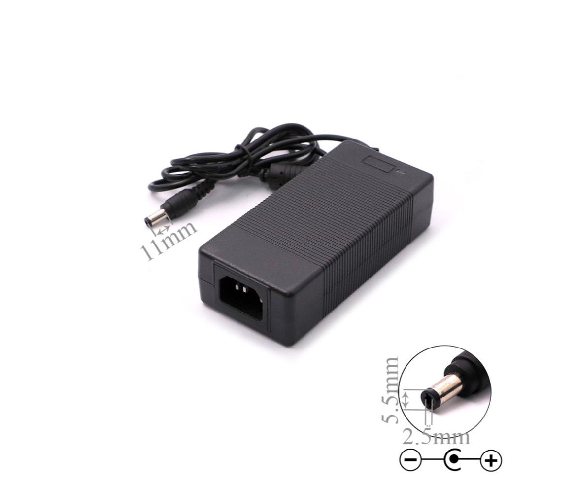 Battery Charger Lithium-Polymer 12.6V 3A Plug 5.5x2.5mm