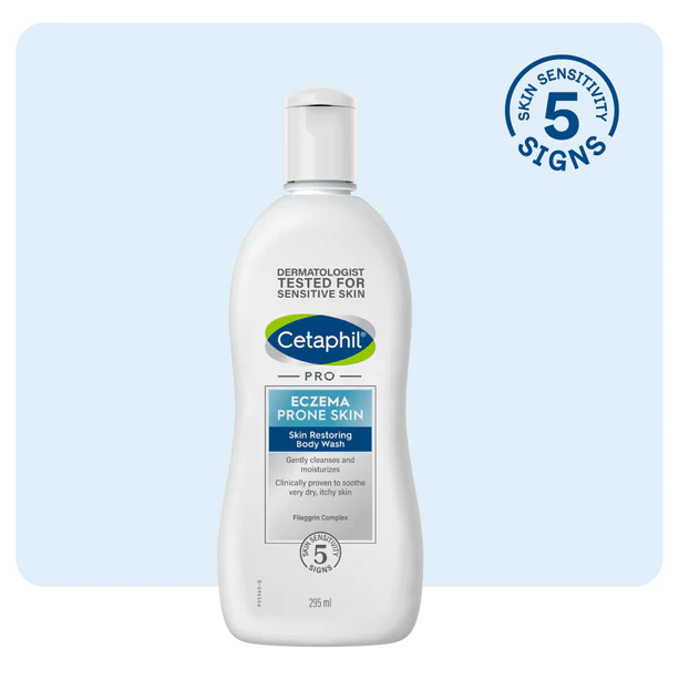 Cetaphil PRO Eczema-Prone Skin Restoring Body Wash 295 mL