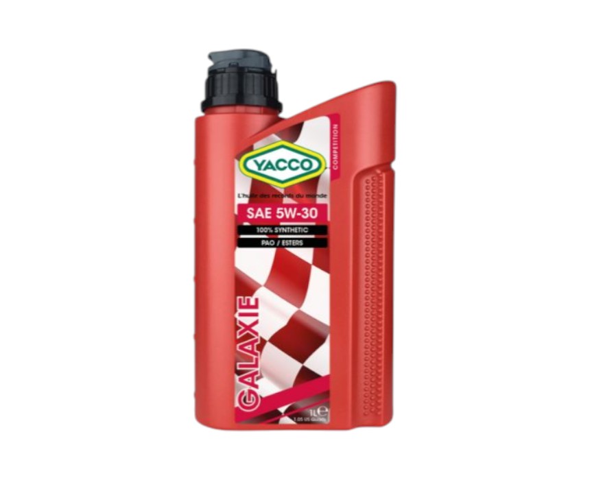 Yacco Galaxie 5W30 Full Synthetic Racing Oil - 1 L - Made in France