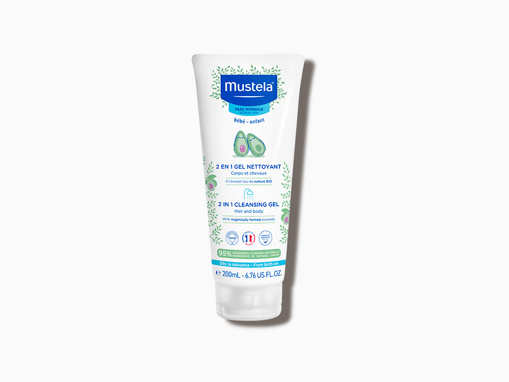 Mustela Cleansing Gel 2 In 1 200 ml