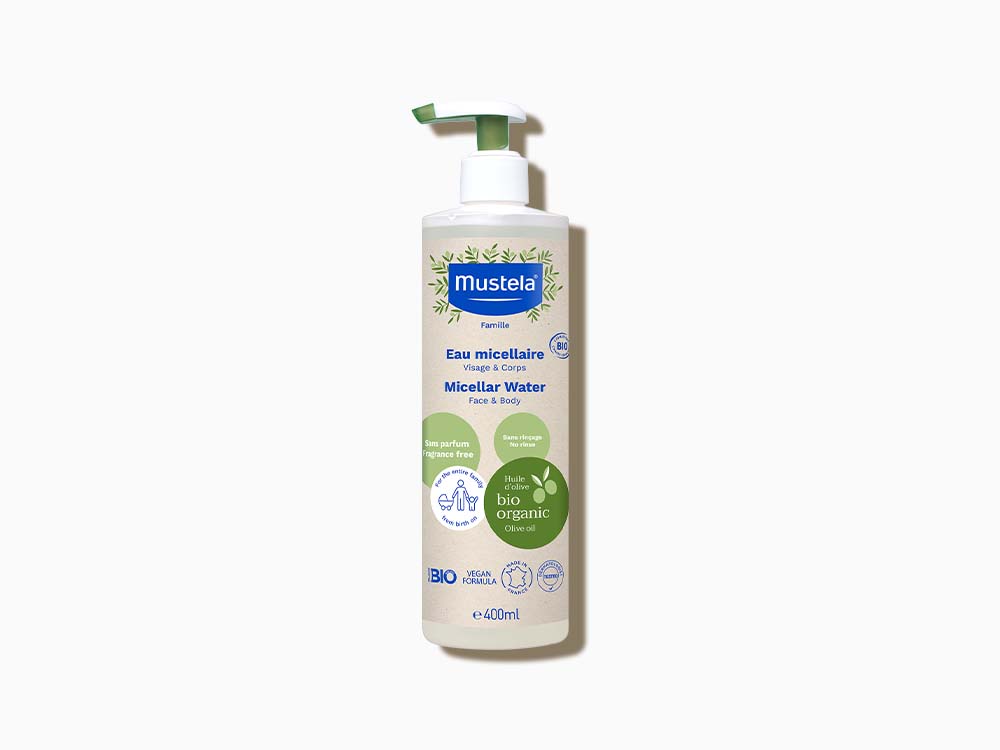 Mustela Micellaire Certifie Bio Solution 400 ml
