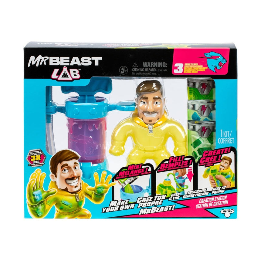 Mr Beast Lab Make Your Own Stretchy Action Figure by MRBEAST LAB