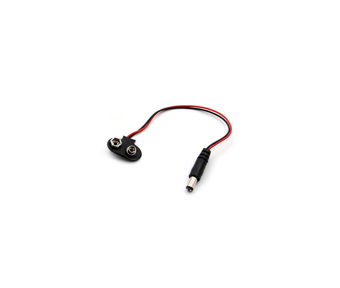Power Cable 9V Battery Connector - DC Power Plug
