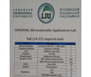 Education Kit - LIU - MICROCONTROLLER CENG400 L