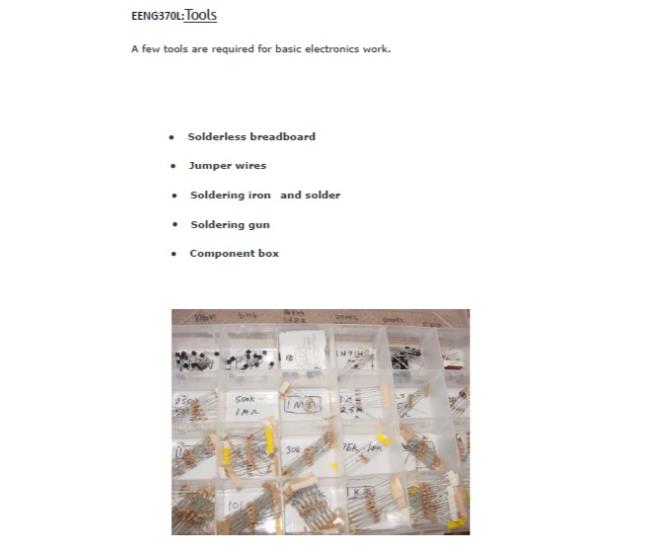 Education Kit - LIU - EENG370 L TOOLS