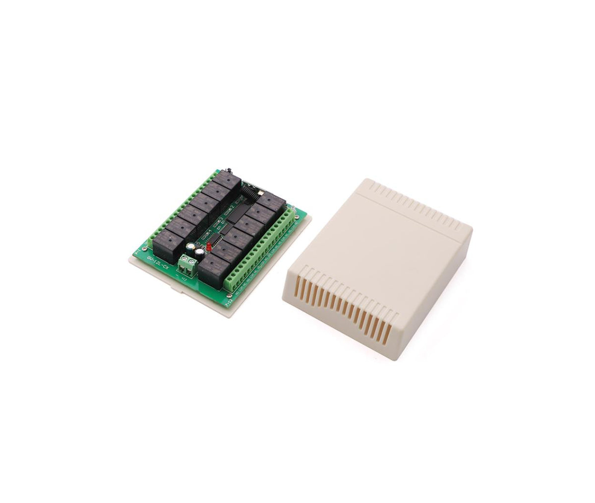 12-Channel 315MHz Momentary & Toggle 12V Wireless Relay Switch Receiver