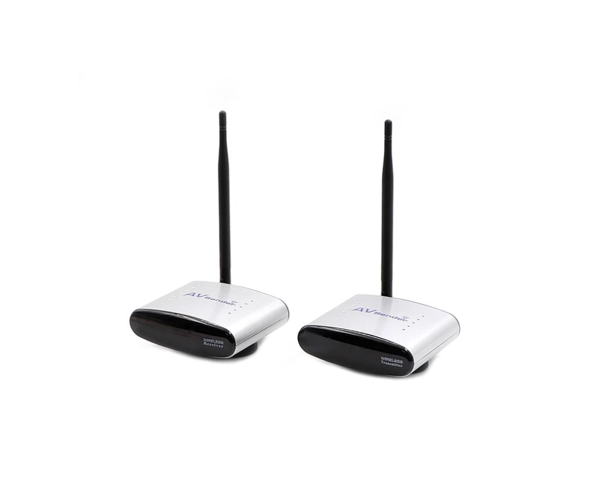 2.4GHz 8-Channel Wireless AV Transmitter 3x RCA & IR 350m