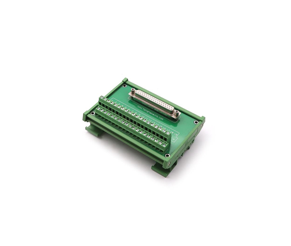 Connector - DB37 - DIN Rail Adapter Plate - Terminal Block