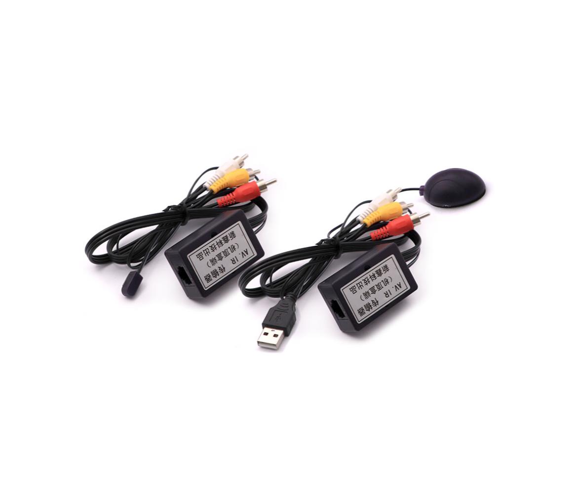 Extender Remote Control IR & Audio Video Transmitter Over RJ45 100m