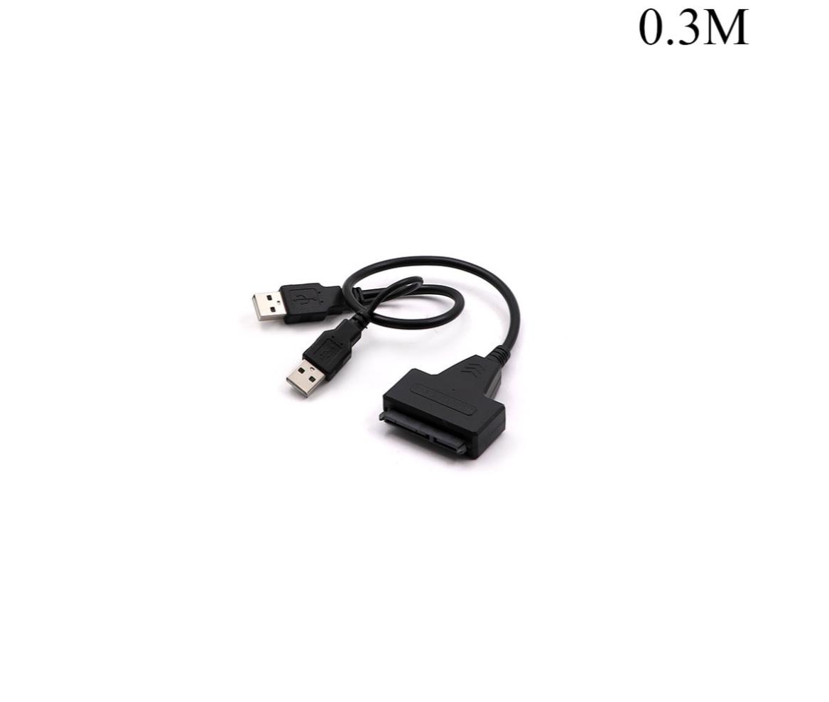 Data Cable Adapter 2xUSB 2.0 - SATA HDD