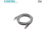 Dintek Patch Cord - CAT5e - UTP - 3M - Gray