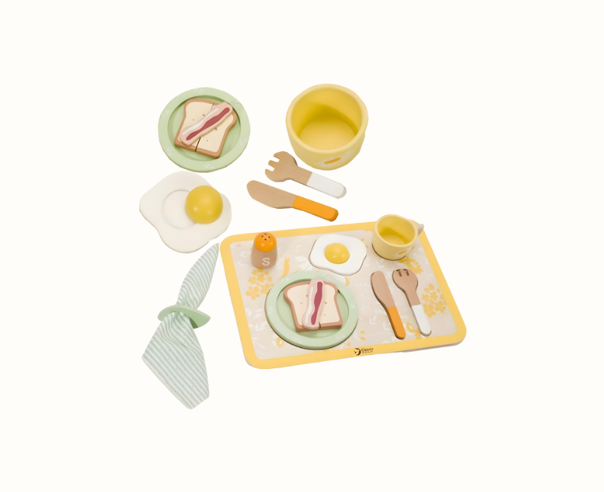 Classic World Vintage Breakfast Tray Set