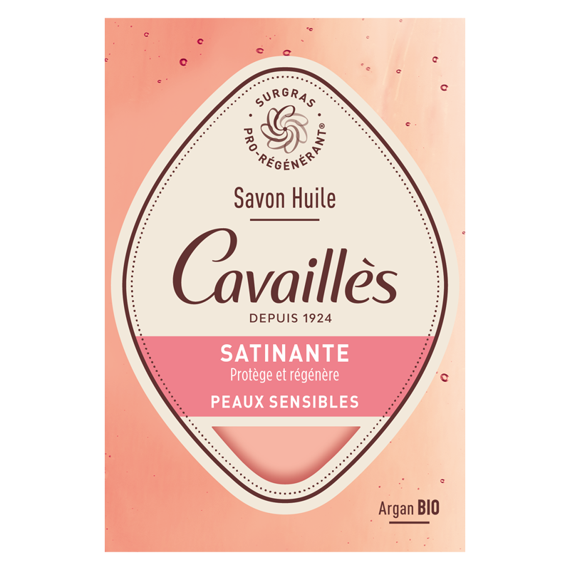 Cavailles Savon Huile Satinante 100g
