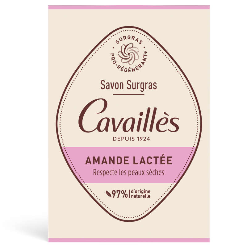 Cavailles Savon Amande Lactée 100g