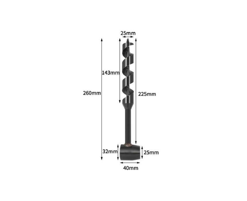 Wood Drill for Tree Trunk