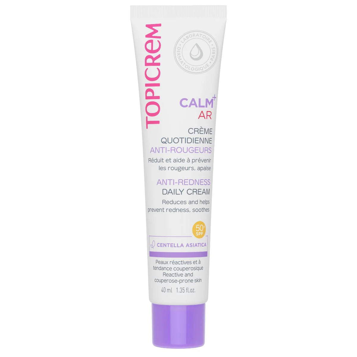 Topicrem Calm+ar Creme Anti-Rougeurs SPF50+ 40ML