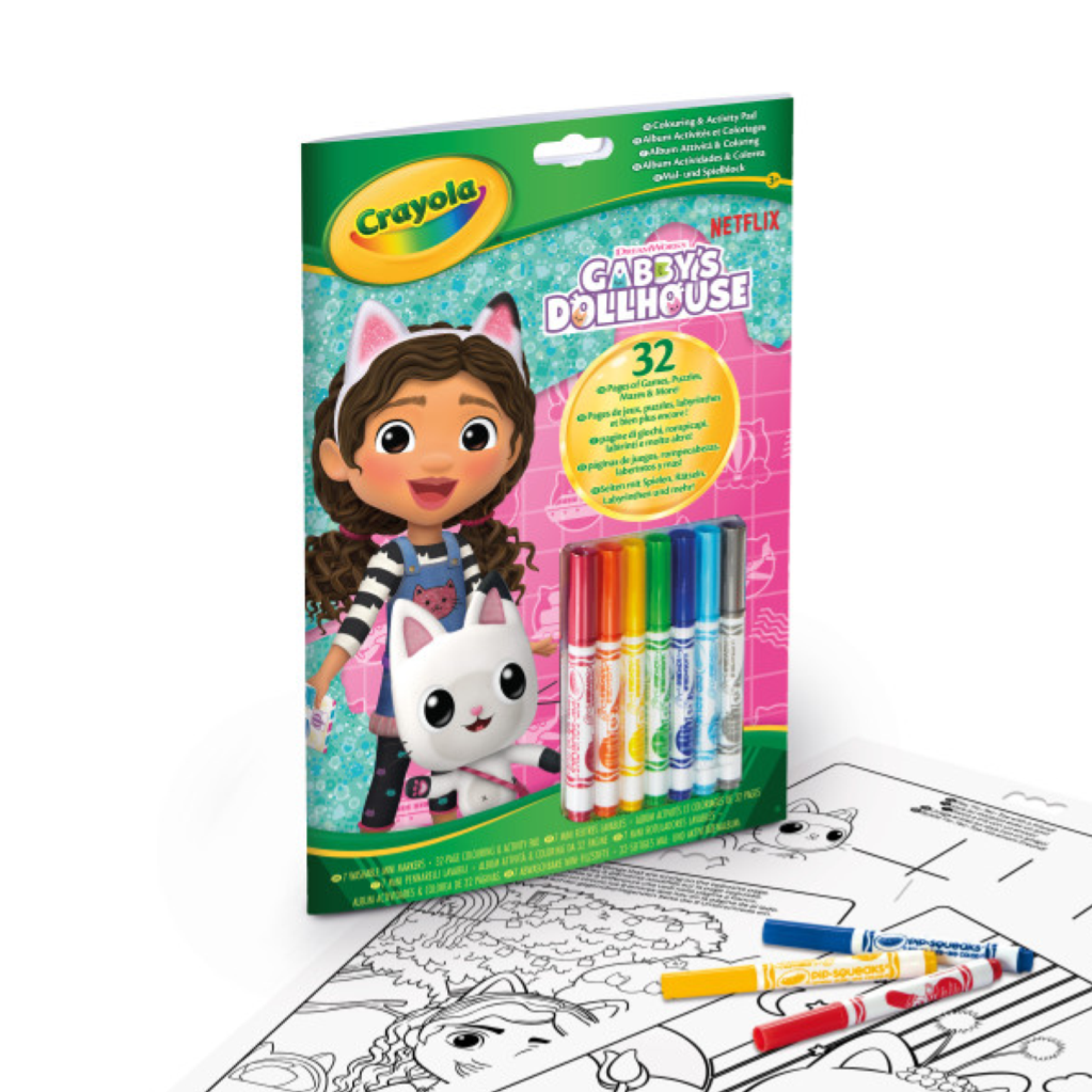 Crayola Color & Activity Set with 7 Markers by Crayola