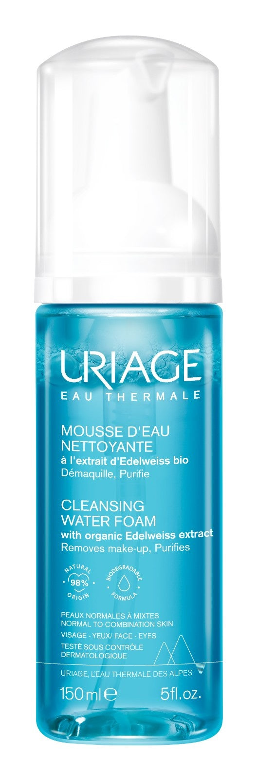 Uriage HYGIÈNE Cleansing Water Foam