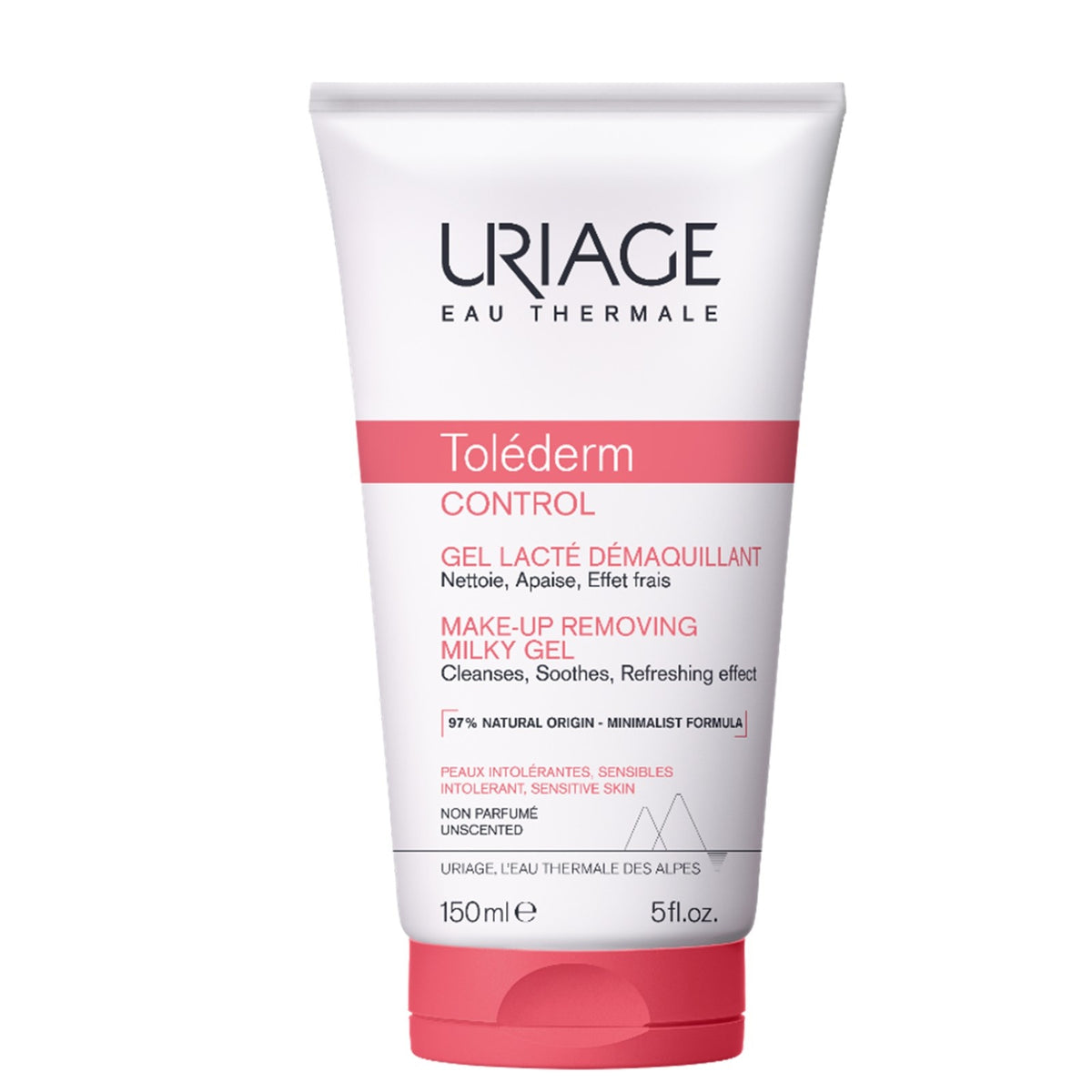Uriage Toléderm Control Make-Up Removing Milky Gel