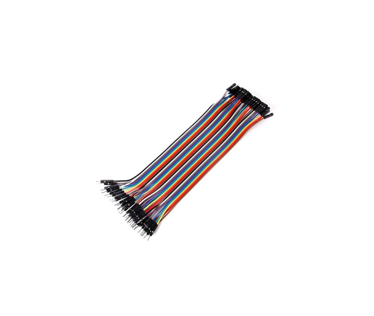 Jumper Wire Dupont Male to Female 200x2.54mm 40 Pcs