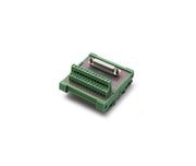 Connector - DB25 - DIN Rail Adapter Plate - Terminal Block