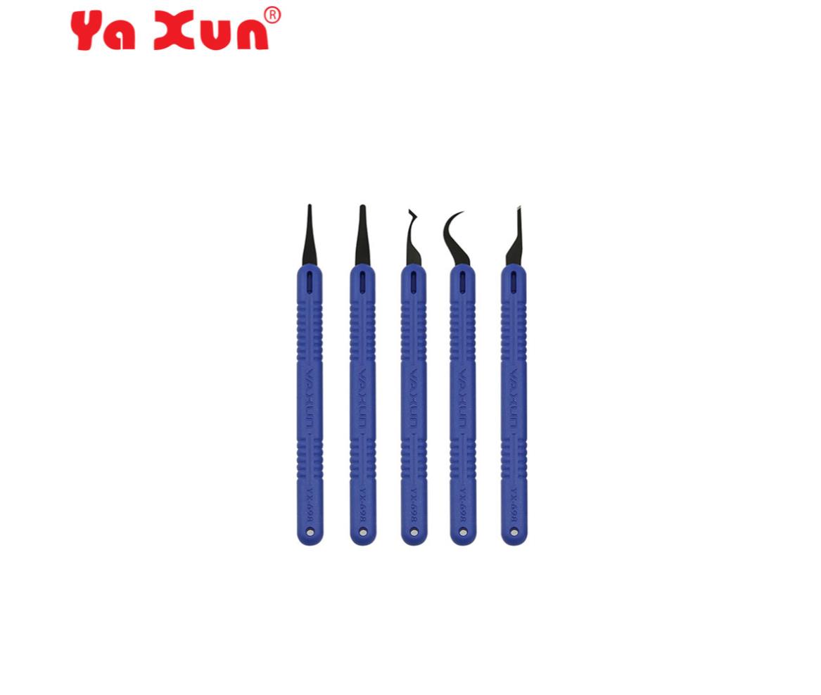 Yaxun YX698 Opening Tool Black Set 5 Pcs for Mobile Repair