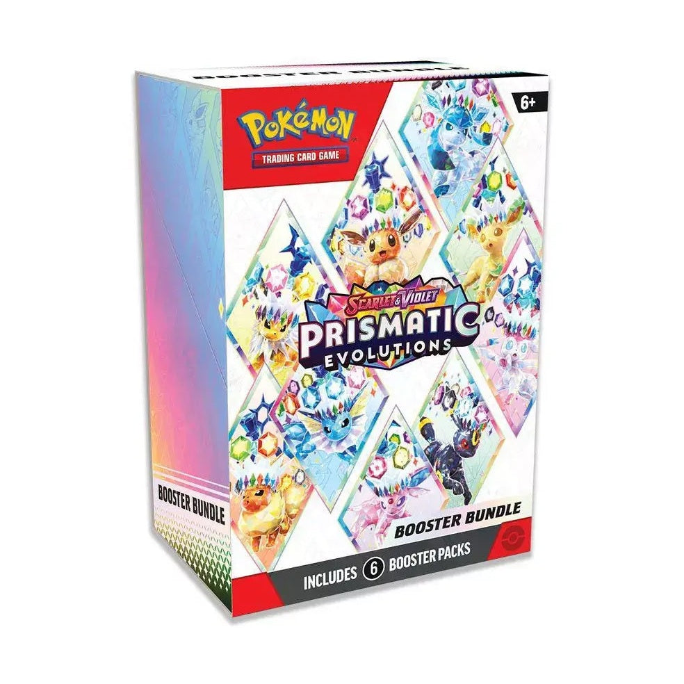 Pokémon TCG Scarlet & Violet Prismatic Evolutions Booster Bundle by Pokémon