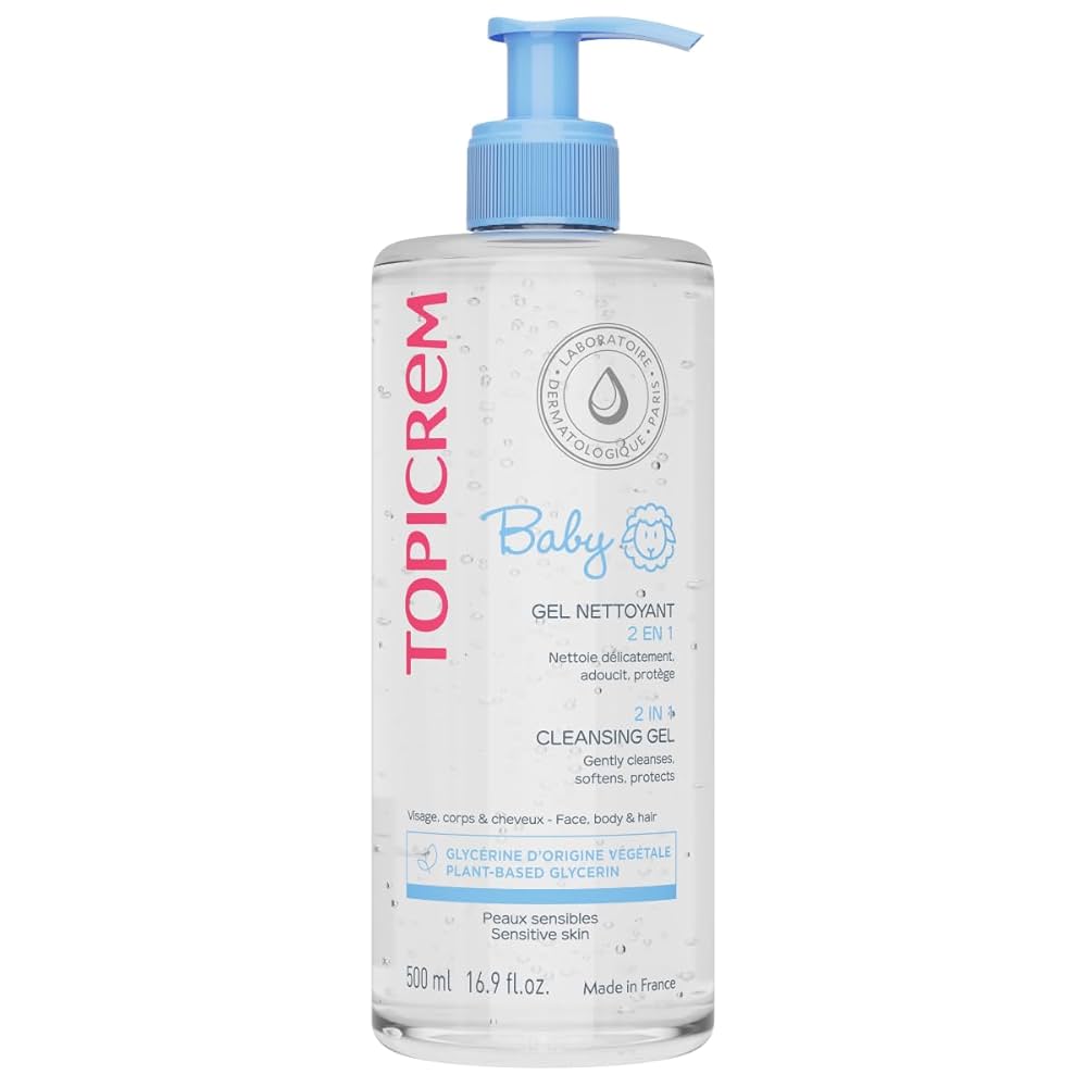 Topicrem Bebe Gel Nettoyant 2 En 1 500ML
